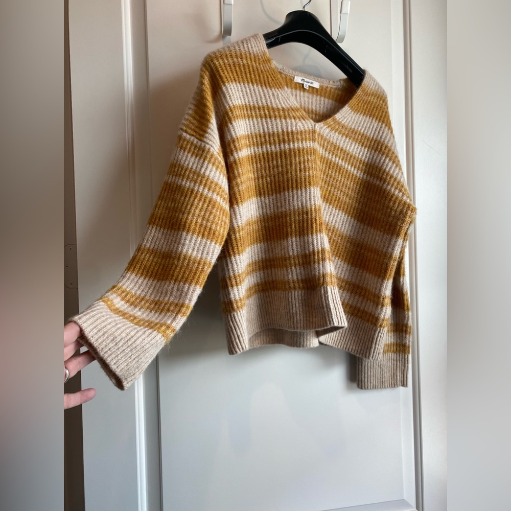 Madewell Space Dye Staley Sweater XS - Picture 4 of 6